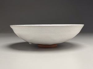 Bowl #6 in Dogwood White 9"dia. (Benjamin Owen IV)