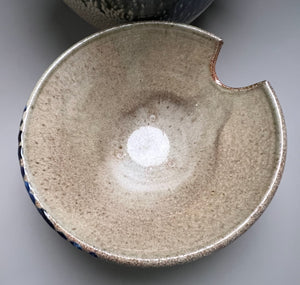 Soup Tureen in Multi-Layered & Salt Glazes, 12.75"dia. (Ben Owen III)