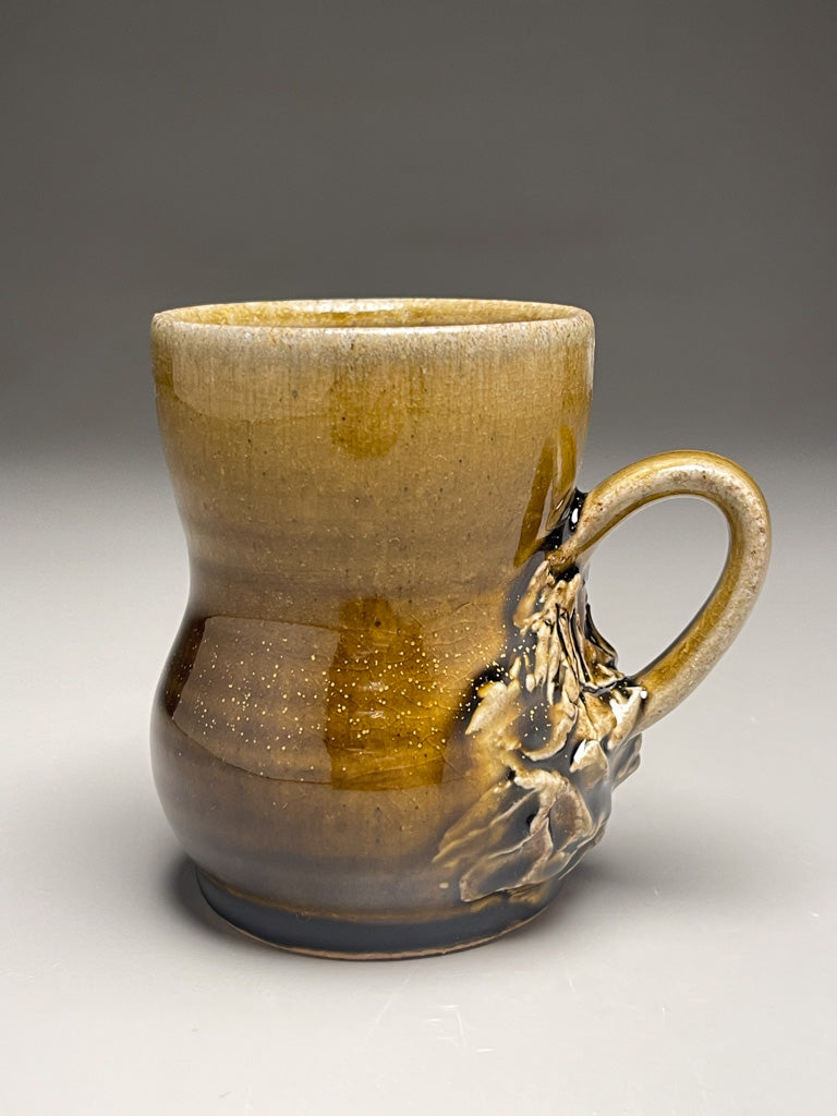 13 oz. Mug in Amber Celadon, 4.5