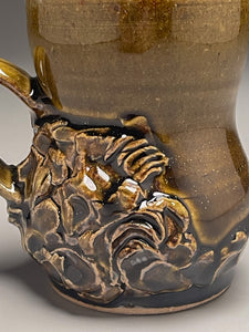 13 oz. Mug in Amber Celadon, 4.5"h (Elizabeth McAdams)