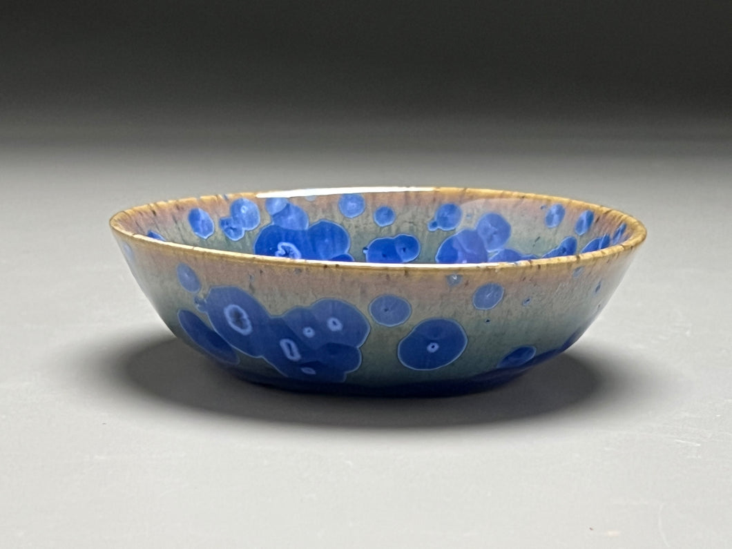 Small Dish in Cobalt Crystalline, 5.5