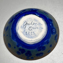 Load image into Gallery viewer, Small Dish in Cobalt Crystalline, 5.5&quot;dia  (Juliana Owen)
