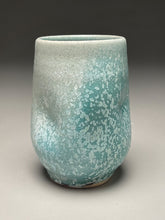 Load image into Gallery viewer, Dimpled Cup #1 in Patina Green, 5&quot;h (Tableware Collection)
