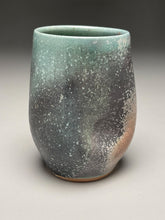 Load image into Gallery viewer, Dimpled Cup #2 in Patina Green, 5&quot;h (Tableware Collection)
