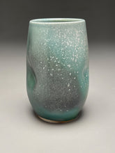 Load image into Gallery viewer, Dimpled Cup #3 in Patina Green, 5.5&quot;h (Tableware Collection)
