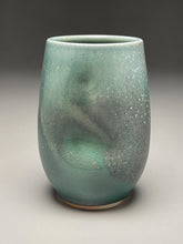 Load image into Gallery viewer, Dimpled Cup #3 in Patina Green, 5.5&quot;h (Tableware Collection)
