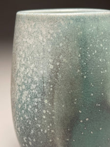 Dimpled Cup #3 in Patina Green, 5.5"h (Tableware Collection)