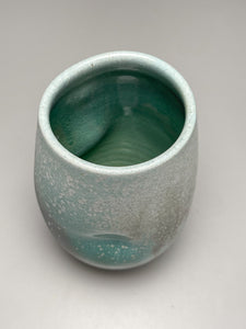 Dimpled Cup #3 in Patina Green, 5.5"h (Tableware Collection)