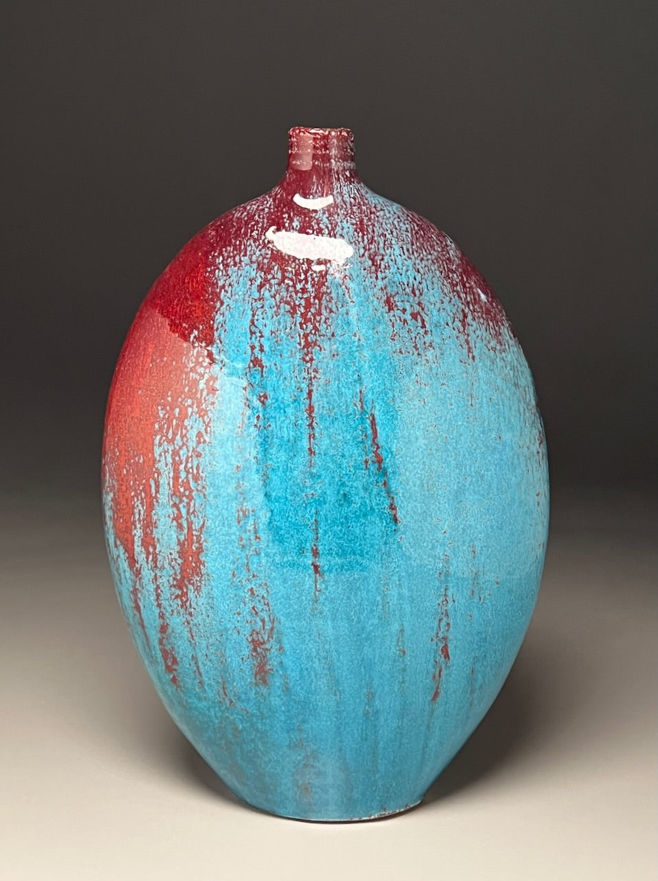 Altered Bottle in Chinese Blue, 13
