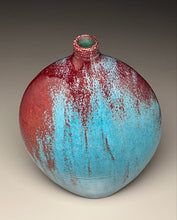 Load image into Gallery viewer, Altered Bottle in Chinese Blue, 13&quot;h (Ben Owen III)
