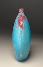 Load image into Gallery viewer, Altered Bottle in Chinese Blue, 13&quot;h (Ben Owen III)

