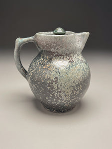 Lidded Pitcher #3 in Patina Green Glaze, 6"h (Tableware Collection)