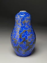 Load image into Gallery viewer, Gourd Vase in Cobalt Crystalline, 9.5&quot;h (Ben Owen III)
