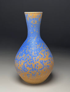 Genie Bottle in Stardust Blue, 13"h (Ben Owen III)