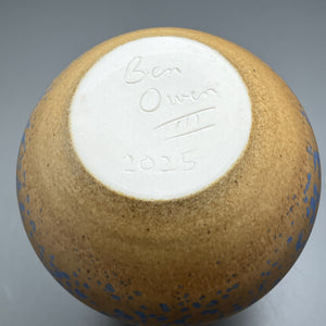Genie Bottle in Stardust Blue, 13"h (Ben Owen III)