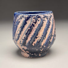Load image into Gallery viewer, Carved Cup #3 in Nebular Purple, 3.75&quot;h (Tableware Collection)
