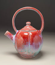 Load image into Gallery viewer, Melon Teapot in Aurora, 9.5&quot;h  (Ben Owen III)
