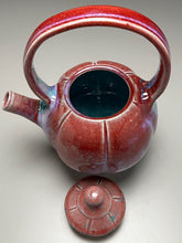 Load image into Gallery viewer, Melon Teapot in Aurora, 9.5&quot;h  (Ben Owen III)
