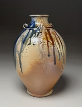 Load image into Gallery viewer, Combed Edo Jar in Multi-Layer Glaze, 11.75&quot;h (Ben Owen III)
