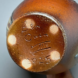 Combed Edo Jar in Multi-Layer Glaze, 11.75"h (Ben Owen III)