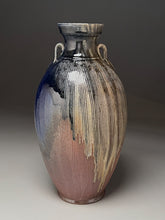 Load image into Gallery viewer, Combed Two-Handled Vase in Multi-Layer Glazes, 13.25&quot;h (Ben Owen III)
