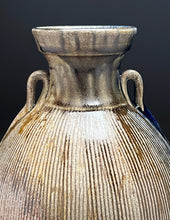 Load image into Gallery viewer, Combed Two-Handled Vase in Multi-Layer Glazes, 13.25&quot;h (Ben Owen III)
