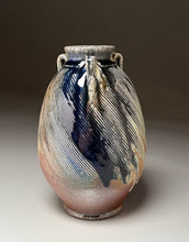 Load image into Gallery viewer, Combed Edo Jar in Multi-Layer Glaze, 9&quot;h (Ben Owen III)
