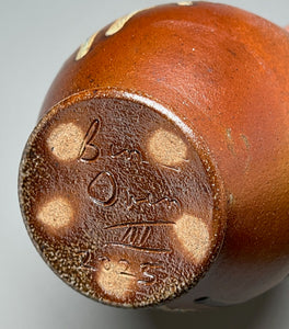 Combed Edo Jar in Multi-Layer Glaze, 9"h (Ben Owen III)