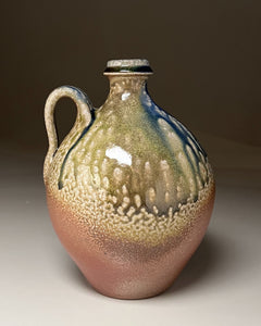 Jug in Multi-Layer Glaze, 8.25"h (Ben Owen III)