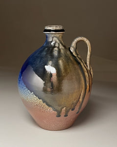 Jug in Multi-Layer Glaze, 8.25"h (Ben Owen III)