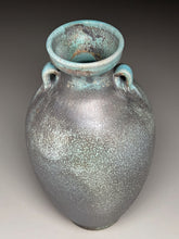 Load image into Gallery viewer, Two-Handled Vase in Patina Green, 12&quot;h (Ben Owen III)
