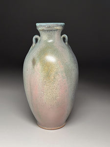 Two-Handled Vase in Patina Green, 12"h (Ben Owen III)
