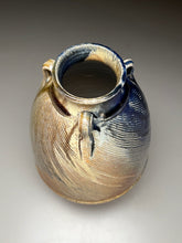 Load image into Gallery viewer, Combed Equator Edo Jar in Multi-Layer Glaze, 12.25&quot;h  (Ben Owen III)
