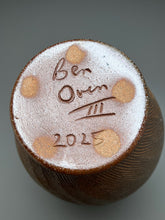 Load image into Gallery viewer, Combed Bottle in Ash with Cobalt, 12.25&quot;h  (Ben Owen III)

