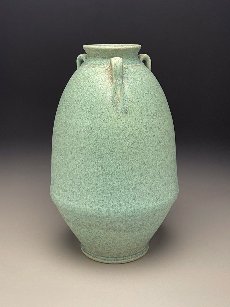 Edo Jar in Turquoise Matte, 11.5