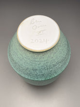 Load image into Gallery viewer, Edo Jar in Turquoise Matte, 11.5&quot;h (Ben Owen III)
