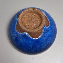 Load image into Gallery viewer, Contour Bowl in Opal Blue, 3.75&quot;dia. (Ben Owen III)
