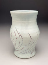 Load image into Gallery viewer, Flower Vase in Blue Glaze, 6.75&quot;h (Elizabeth McAdams)
