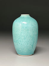 Load image into Gallery viewer, Egg Vase #1 in Blue Frost Microcrystalline, 6"h (Ben Owen III)

