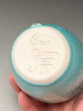 Load image into Gallery viewer, Egg Vase #1 in Blue Frost Microcrystalline, 6"h (Ben Owen III)
