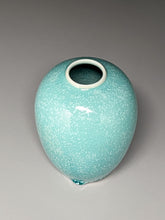 Load image into Gallery viewer, Egg Vase #2 in Blue Frost Microcrystalline, 5"h (Ben Owen III)
