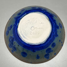 Load image into Gallery viewer, Small Dish in Cobalt Crystalline, 5&quot;dia.  (Juliana Owen)
