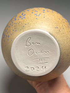 Genie Bottle #2 in Stardust Blue, 9.25"h (Ben Owen III)