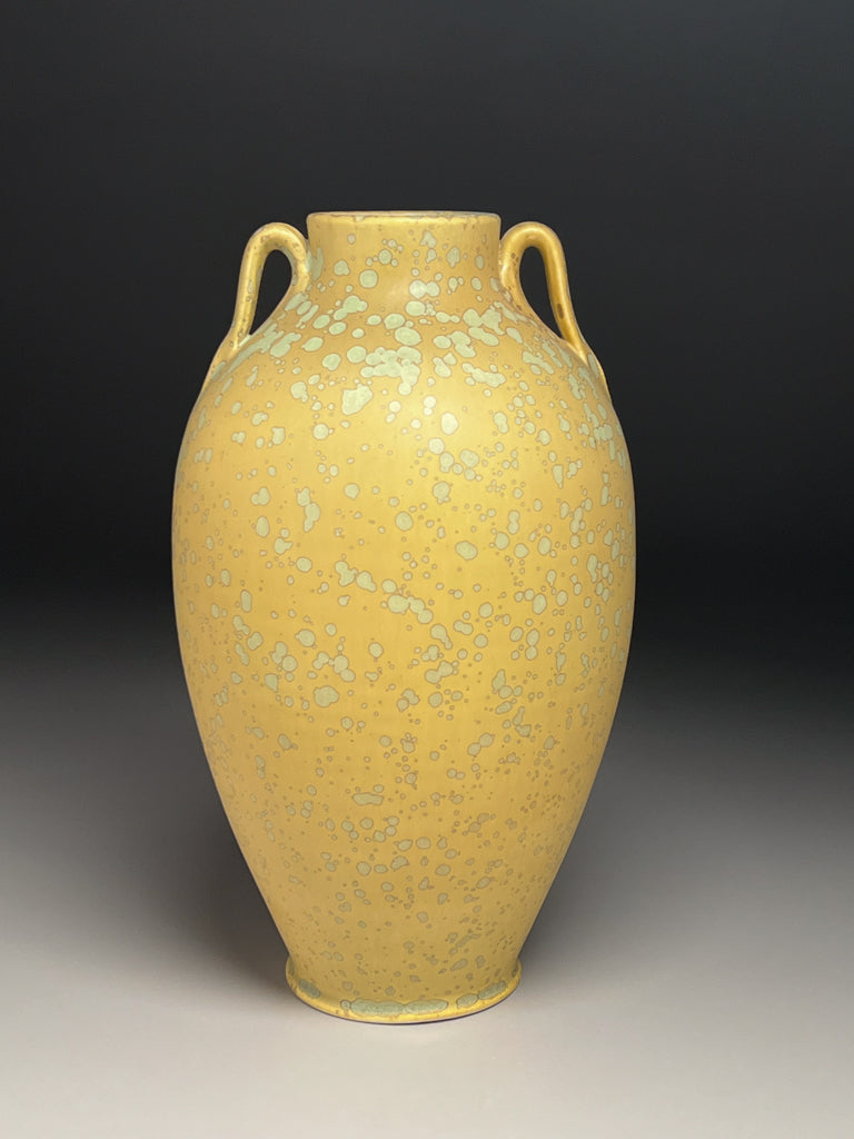 Tang Vase in Stardust Green, 11.75
