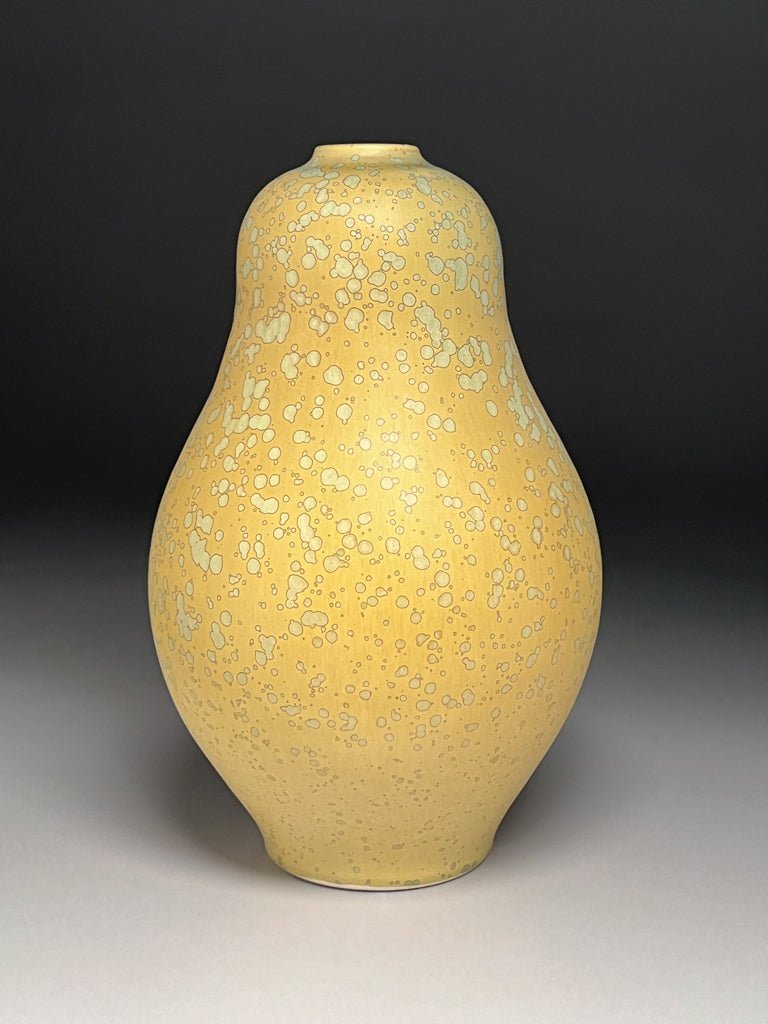 Gourd Vase in Stardust Green, 11
