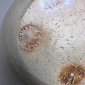 Covered Jar in Salt Glaze & Cobalt Grapevine, 5.75"h (Ben Owen Sr.)
