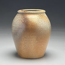 Load image into Gallery viewer, Open Mouth Vase in Salt and Ash Glazes, 6.75&quot;h (Silas Bradley)
