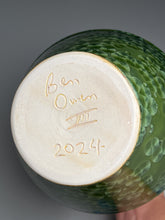 Load image into Gallery viewer, Edo Jar in Lily Pad Green Crystalline, 11"h (Ben Owen III)
