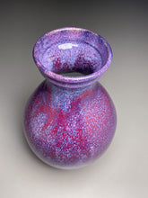 Load image into Gallery viewer, Han Vase #1 in Purple Haze/ Pomegranate, 10.75&quot;h (Ben Owen III)
