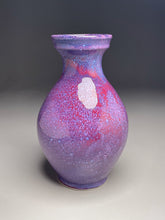 Load image into Gallery viewer, Han Vase #1 in Purple Haze/ Pomegranate, 10.75&quot;h (Ben Owen III)
